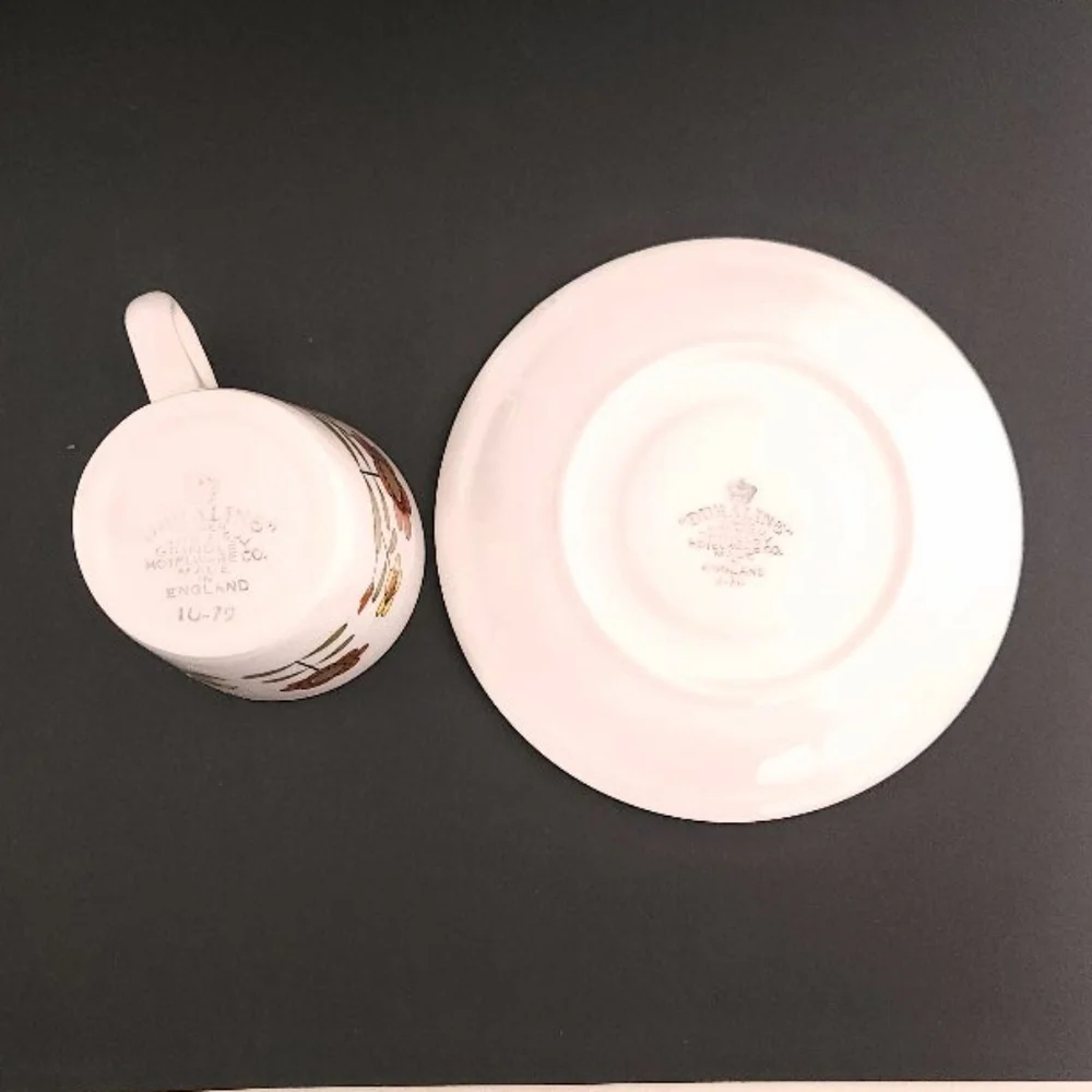 Vintage Grindley Duraline Hotelware Cup & Saucer
